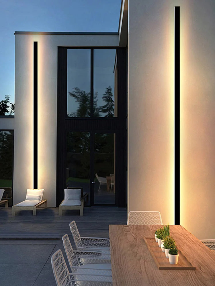 IP65 Waterproof Wall Lamp LED  Wall Lamp Black