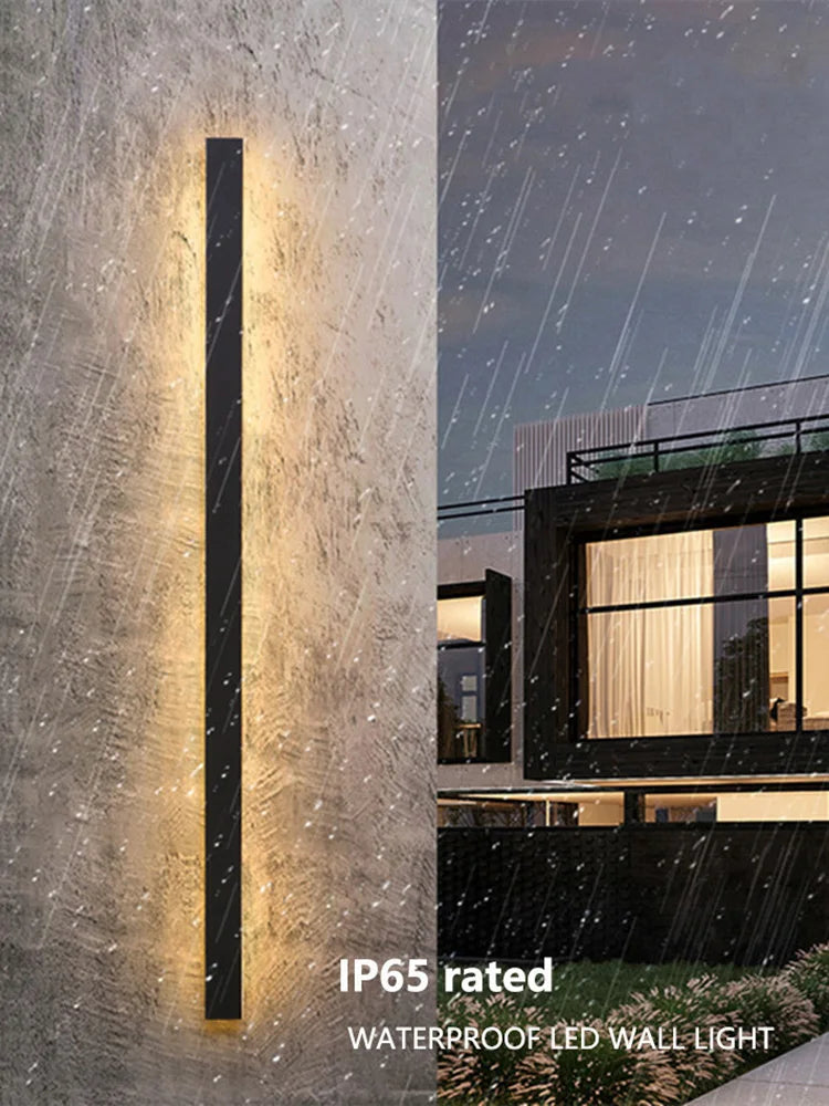 IP65 Waterproof Wall Lamp LED  Wall Lamp Black