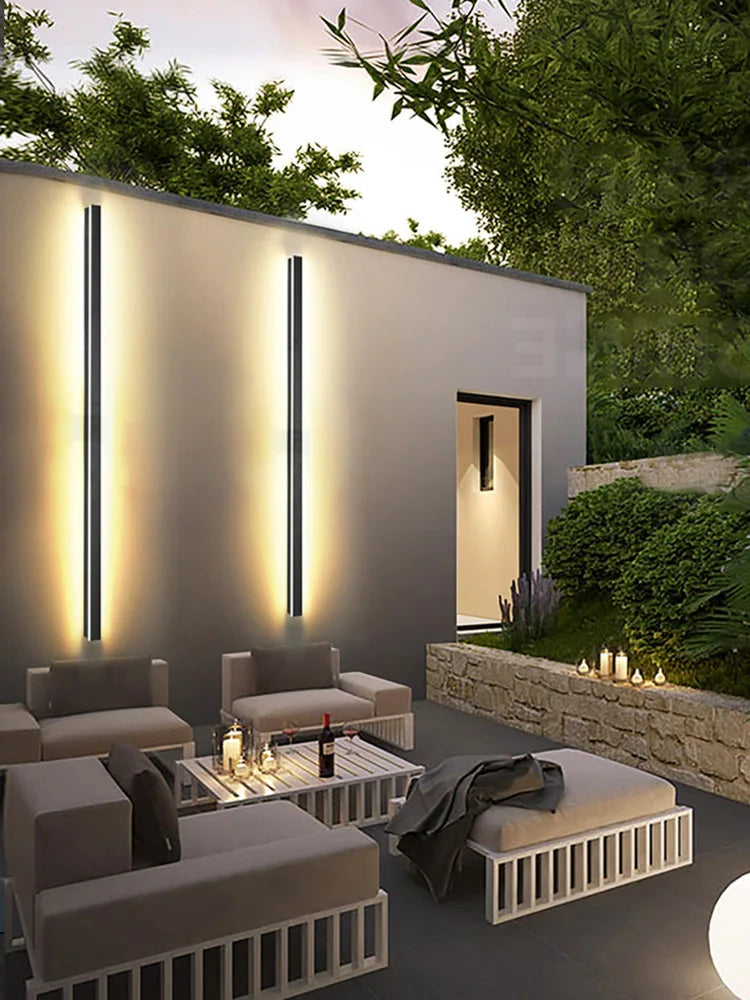 IP65 Waterproof Wall Lamp LED  Wall Lamp Black
